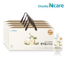 천호식품 통마늘진액 프리미엄 마늘즙, 80ml, 4박스