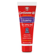 하이드로코르티손 비타민 A C 습진을 위한 Cortizone 10 집중 치유 로션 3.5 oz., 3.5온스(1팩), 1개