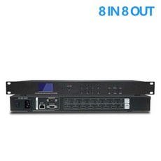 외장 odd 블루레이 플레이 dvd 레코더 HDMI 매트릭스 스위처 3D EDID 및 DVD 비디오 월 컨트롤러 지원 4x4 8x8 8x6 16x6 4K 30Hz, [02] 8 IN 8 OUT, [01] NO network control, 1개, 02 With Network control