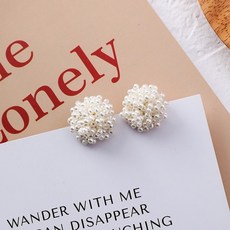 빈티지헐리우드진주귀걸이