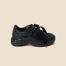 슈콤마보니 여성 스니커즈 Ribbon velcro sneakers(black) DG4DA24509BLK 운동화