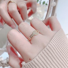 미니골드담수진주반지