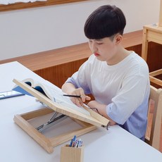 곧은나무독서대