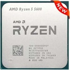 CPU 프로세서 AMD 라이젠 55600 R5 5600 Pcgamer 65w Ddr4 아세소리오스 데스크톱 또는 서포트 게이밍 소켓 Am4 Sem 냉장고 - amd라이젠55600