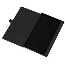 (호환용)메모리카드 케이스 SD 보관함 슬롯 하드 드라이브 박스 USB 어댑터 알루미늄 단층 마이크로 거치대 가방 보호대, 1개