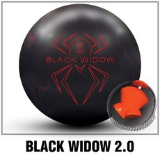 블랙위도우 2.0 볼링공 BLACK/RED 공인구
