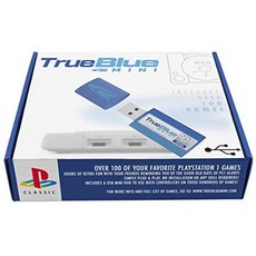 RuiyiF True Blue Mini Pack Game Enhancer for Playstation Classic Accessories for Playstation Class, One Color_One Size, 상세 설명 참조0, 상세 설명 참조0