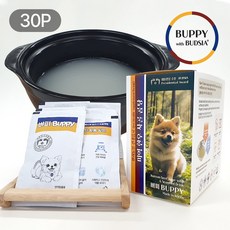 BUPPY버피 버드시아 강아지 미역 한우 사골 곰탕 1200ml (40mlx30p) 수제간식 고양이 보양식, 30팩, 40ml, 미역한우사골곰탕