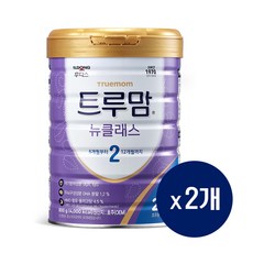 일동후디스 트루맘 뉴클래스 분유 2단계 6~12개월, 800g, 2개