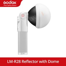 카메라 플래시 R27 플래시용 있는 팔각형 Godox 럭스 마스터 LM 타입 돔이 액세서리 선풍기 S25 리플렉터 소프트박스 R28, 4) LM-R28 with Dome
