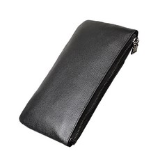 RFID 남성 가죽 장지갑 소가죽 클러치 핸드폰가방 여성 클러치 슬림 선물