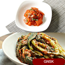 한옹 꼴깍 400g + 갓김치 3kg 한옹김치 한옹꼴깍 꼴깍김치 꼴두기김치 kimchi yxnn, 1개