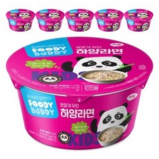 푸디버디 하양라면 80g, 36개