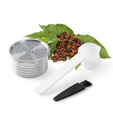 Icafilas Essse CaffeS.2 Sistema 에스프레소 캡슐 머신 커피 캡슐 304 스테인리스 스틸 Essse CaffeS.2, 02 라이트 그레이, 한개옵션1