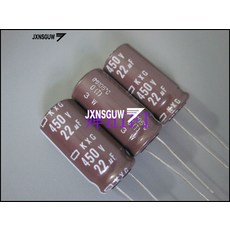 20PCS NIPPON KXG 450V22UF 12.5X25MM NCC 장수명 전해 콘덴서 22 미크로포맷/450V CHEMI-CON 105 미크로포맷 450V