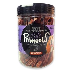  강아지 프리미요 통간식 오리슬라이스 200g 강아지케이크 시저강아지 강아지오래먹는간식, 40개 