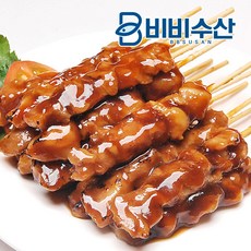 비비수산 바베큐맛 닭꼬치 1pack (40ea), 1팩