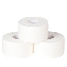 파쿠스 스포츠 면 테이프 씨테이프 C-TAPE 화이트 3.8cm x 13.7m, 3개, 1개입