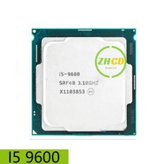 인텔 코어 i5 9600 I5-9600 i59600 3.1GHz 6 코어 6 스레드 CPU 프로세서 9M 65W LGA 1151, 01 I5-9600 - i59600