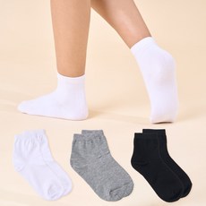 비거골프 국산 데일리 무지 학생양말 10켤레 묶음