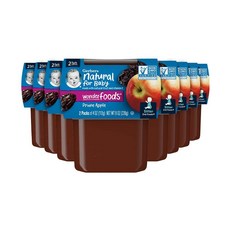 Gerber 거버 1단계 베이비 퓨레 프룬 자두 Prune Baby Food 56g 2개입x8팩, 16개