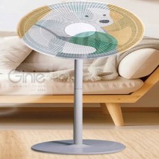 지니의 동물모양 선풍기 안전망 스탠드선풍기커버 선풍기망, 곰