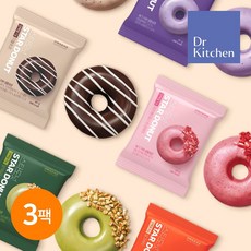 [단백질과자점] 스타도넛 45g 5종 3팩, 04.단백질과자점 스타도넛 말차 3팩, 3개