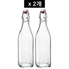 보르미올리 스윙보틀 스윙유리병 1000ml _2개, 2개, 1L