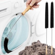 세탁기 건조기 통풍구 및 냉장고 코일 클리너 청소 브러시 가정용 매우 긴 유연한 청소 도구, 1.02, 1개, 01