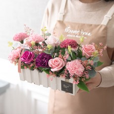가슴에달아드리는인조카네이션