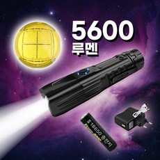 16cm 컴팩트 사이즈 XHP90 LED 5600루멘 줌라이트 고광량, 1개