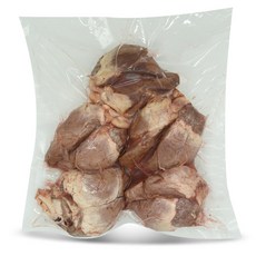 [백암식품] 삶은 돼지 염통 5개 2kg 완숙 국내산 순대국재료 돼지국밥, 1set