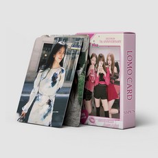 {무료배송} 블랙핑크 BLACKPINK 7주년 기념 포토카드 포카 리사 로제 아이브포토카드 55장