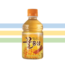 웅진 꿀물 꿀홍삼 280ml 24개, 꿀홍삼 280ml 24