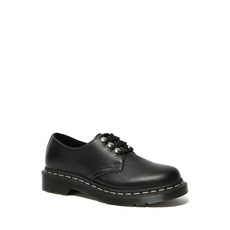 Dr.Martens 1461 Hardware 3 Eye Shoe 26102001 Black Virginia닥터 마틴 1461하드웨어 3홀화 레이디스