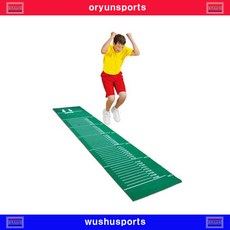 제자리멀리뛰기매트 유아체육교구 학교 체육관 우슈