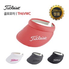 브랜드없음 [타이틀리스트] 클립 바이저 여성 썬캡 TH6VWC, 그레이