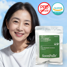 순풀레 순수 100% 천연 헤나 염색 가루 PPD없는 염색약, 순뉴트럴(무색), 1개