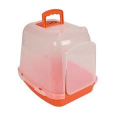 뚜껑있는고양이화장실