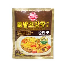 오뚜기 백세 발효 강황카레 순한맛 80g, 1개
