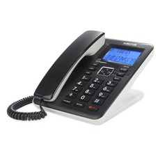 롯데알미늄 발신자표시 스탠드 유선 전화기, LSP-725