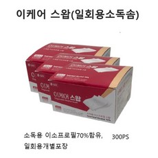 이케어스왑 일회용알콜스왑-300P, 3박스