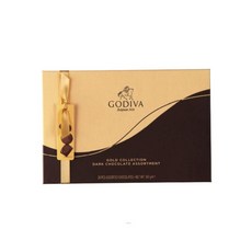 고디바 Godiva 다크 초콜릿 카라멜 초콜릿 20개팩 발렌타인데이 화이트데이 여자친구 커플 선물, 187g, 1개 - 발렌타인데이여자