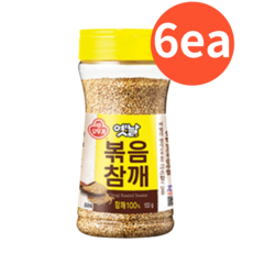 오뚜기 옛날 볶음 참깨, 100g, 6개
