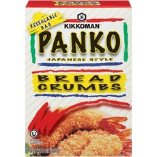 Kikkoman Panko Japanese Style Bread Crumbs 8 Oz, 227g, 1개