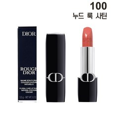 디올 루즈 디올 (백화점선물포장), 100 누드 룩 사틴, 1개, 3.5g