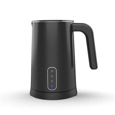 자동 냉온수 전기 믹서기 300ML 커피 우유 거품기 블렌더 홈 주방 악세서리, 1개, 1) 블랙