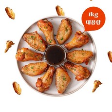 국내산 치킨 버팔로윙 1kg 버팔로봉 1kg 술안주 간식 밥반찬 도시락반찬 캠핑 (에어프라이어/오븐/튀김기 가능), 1개