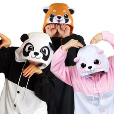 사계절 동물잠옷 팬더 레서팬더 동물옷 캐릭터잠옷