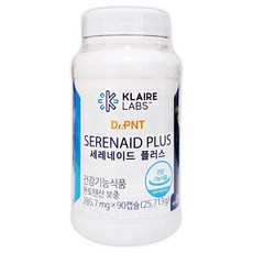 녹십자웰빙 녹십자 닥터피엔티 세레네이드 플러스 90캡슐(1개월), 1개